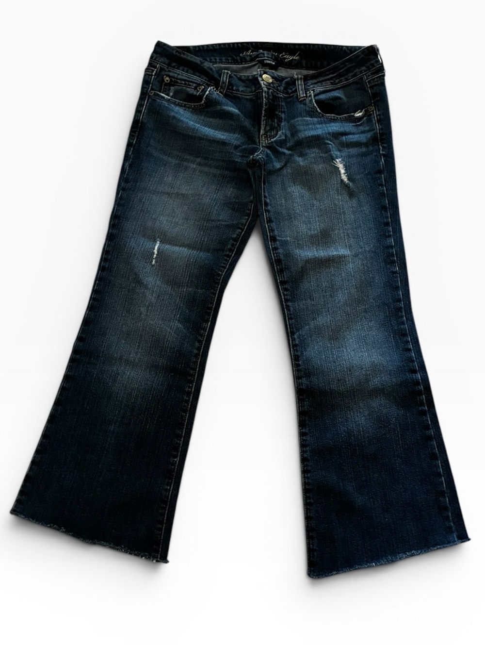 American Eagle Outfitters Navy Flare Jeans